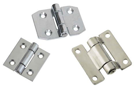 Selection of locker hinges.