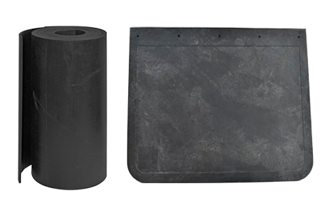Selection of rubber mudflaps.