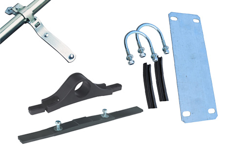 Selection of mudwing fixing brackets.