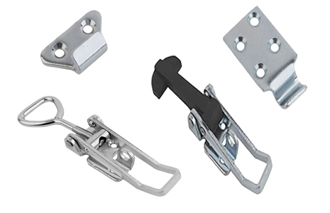 Selection of overcentre fasteners.
