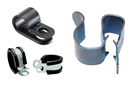 Selection of "P" clips and chassis clips.
