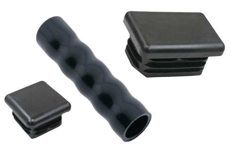 A selection of plastic inserts and hand grips.