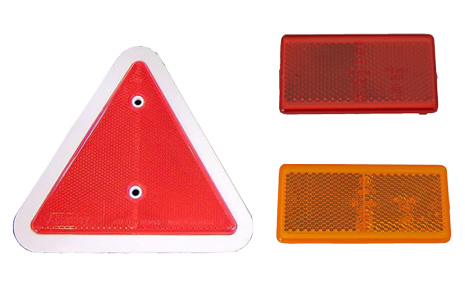 Selection of reflectors.