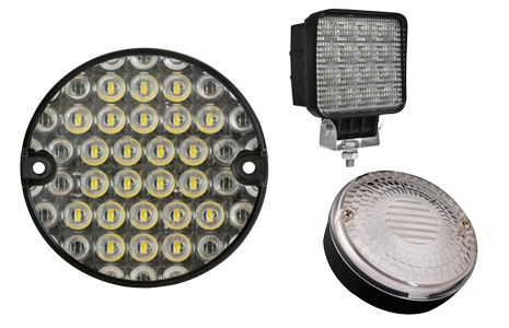 Selection of reversing lamps.