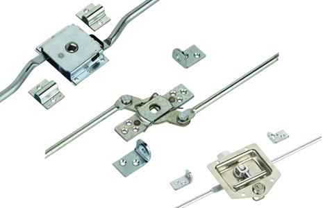 Selection of rod locks.