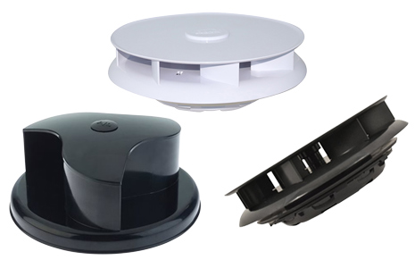 Selection of rotary roof vents.