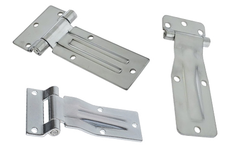 A selection of side door hinges.